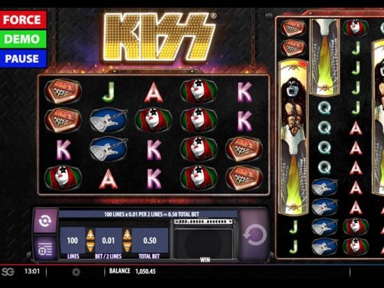 Kiss Slot Game Image
