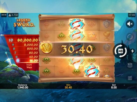 Legend of the Sword slot game image