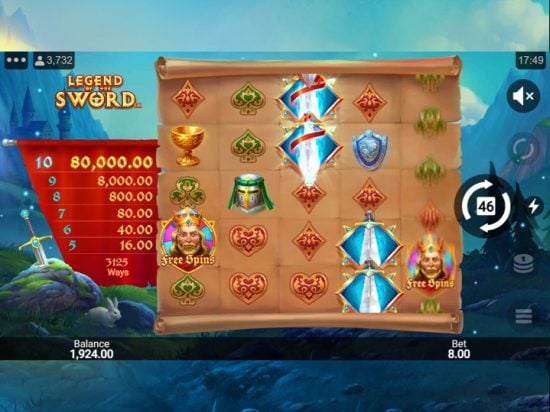 Legend of the Sword slot game image