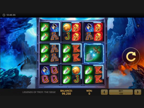 Legends of Troy The Siege Slot Game Image