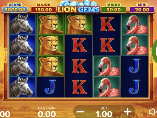 Lion Gems: Hold and Win slot game image