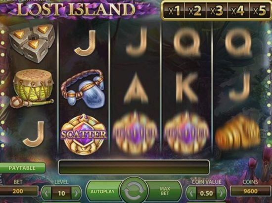 Lost Island Slot Game Image