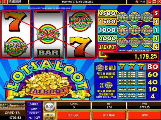 Lots a Loot Jackpot slot game image