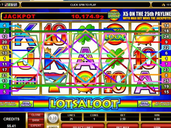 Lots a Loot Jackpot slot game image