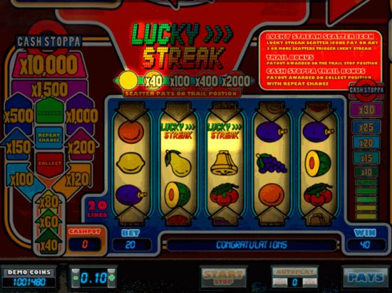 Lucky Streak slot game image