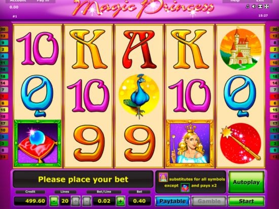 Magic Princess Slot Game Image