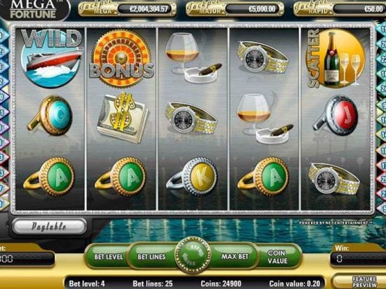 Mega Fortune Slot Game Image