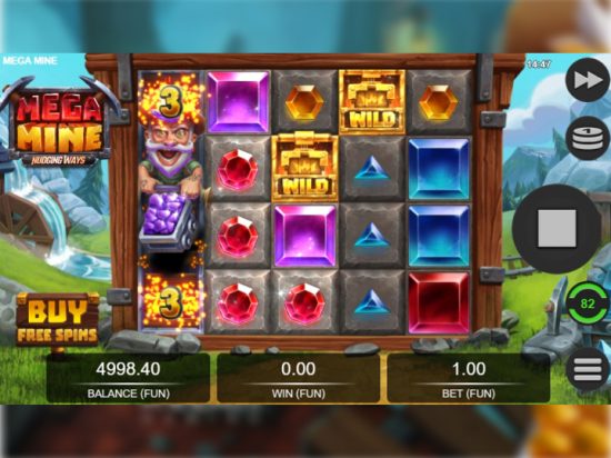 Mega Mine: Nudging Ways slot game image