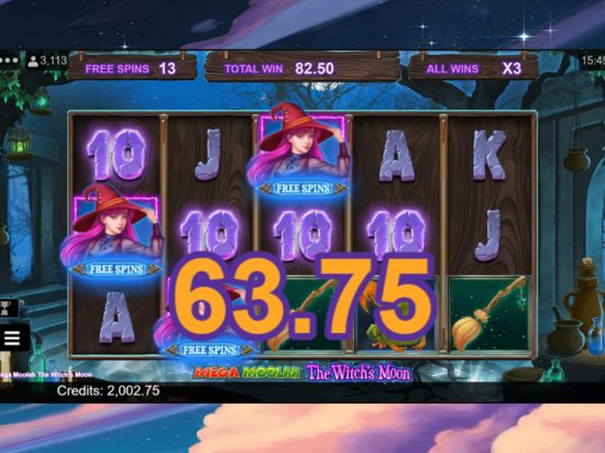 Mega Moolah: The Witch’s Moon slot game image