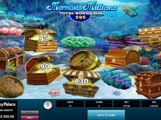 Mermaids Millions Slot Game Image