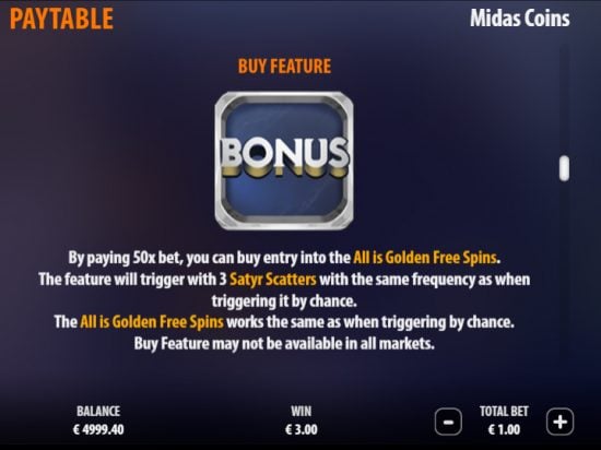 Midas Coins slot game image