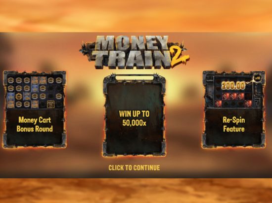 Money Train 2 slot game logo