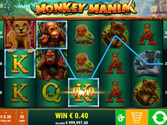Monkey Mania Slot Game Image