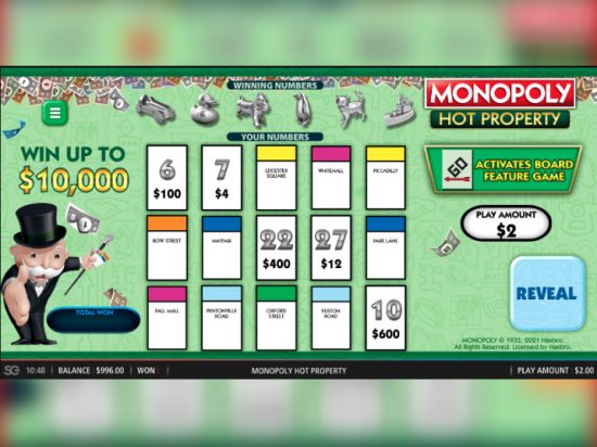 Monopoly Hot Property slot game image