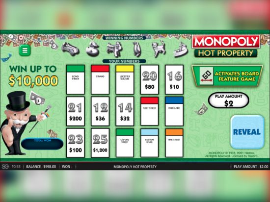 Monopoly Hot Property slot game image