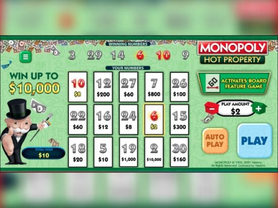 Monopoly Hot Property slot game image