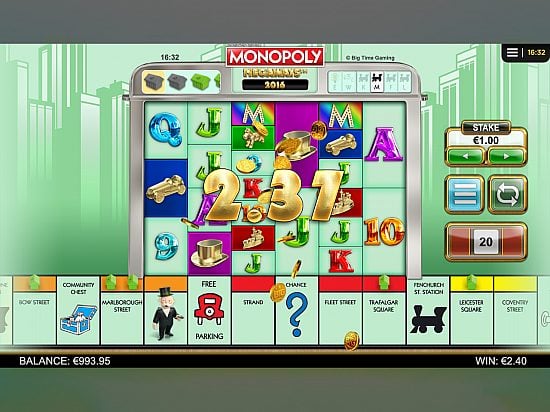 Monopoly Megaways slot game image