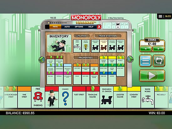 Monopoly Megaways slot game image