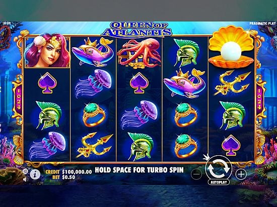Queen of Atlantis slot game