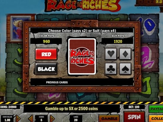 Rage To Riches Slot Game Image