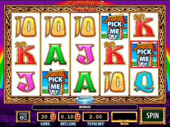 Rainbow Riches slot game image
