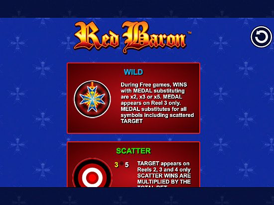 Red Baron slot game image