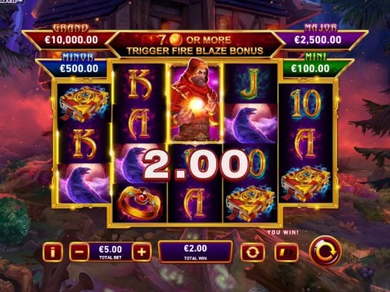 Play Red Wizard Slot Online, No Wagering