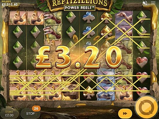 Reptizillions Power Reels slot game image