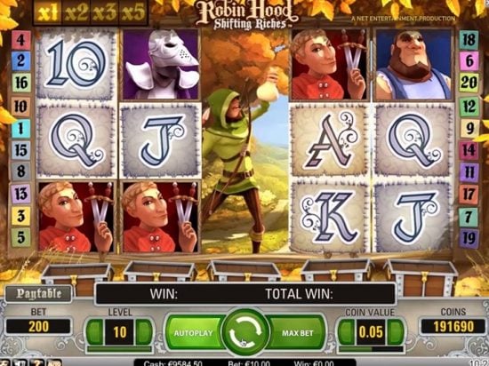 Robin Hood Slot Game Image