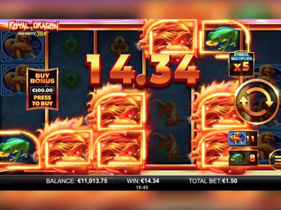 Royal Dragon Infinity Reels slot game image