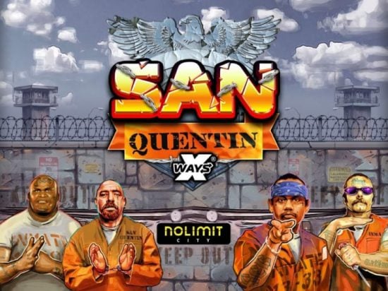 San Quentin xWays slot game logo