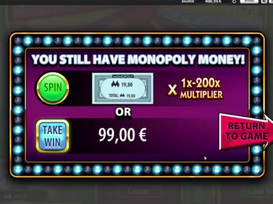 Super Monopoly Money slot game image