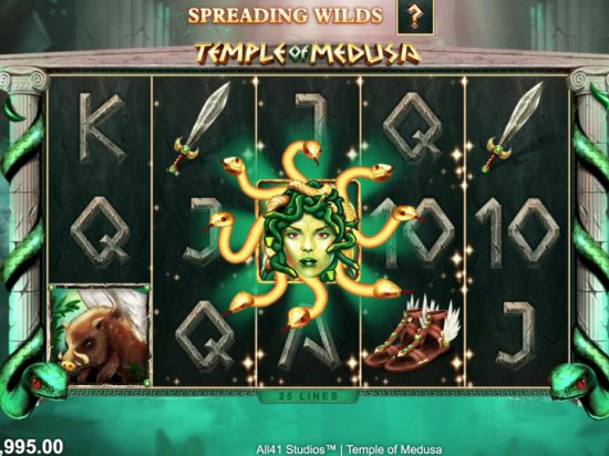 Temple of Medusa slot game image