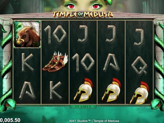 Temple of Medusa slot game image