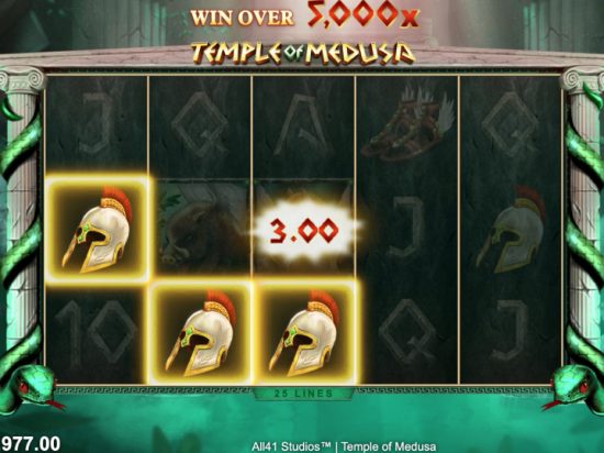 Temple of Medusa slot game image