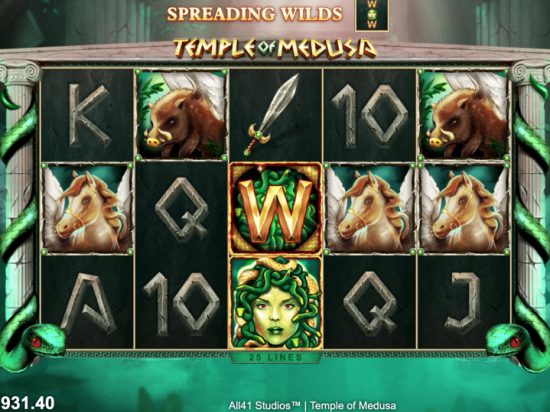 Temple of Medusa slot game image