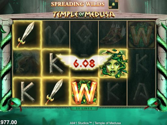 Temple of Medusa slot game image