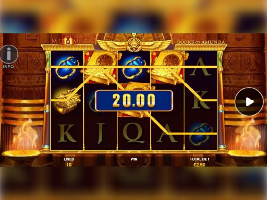 The Mummy: Books of Amun Ra slot game image