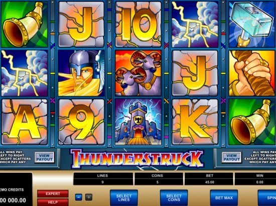 Thunderstruck Slot Game Image