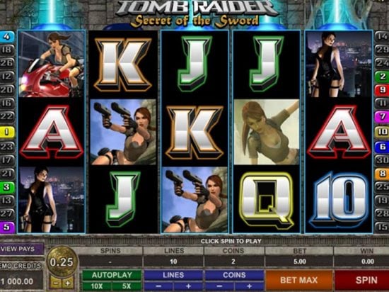 Tomb Raider Slot Game Image