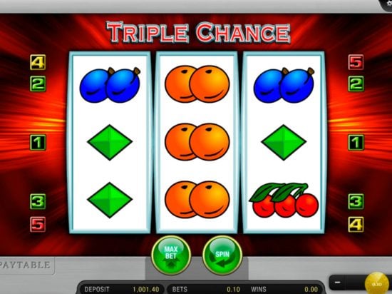 Triple Chance slot game logo