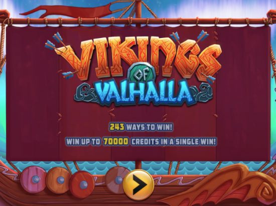 Vikings of Valhalla slot game image