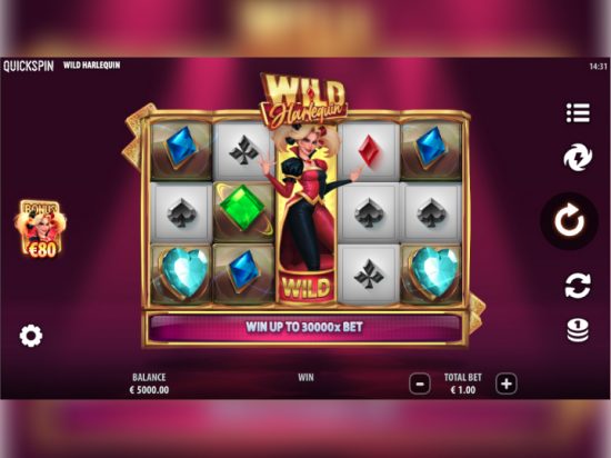 Wild Harlequin slot game image