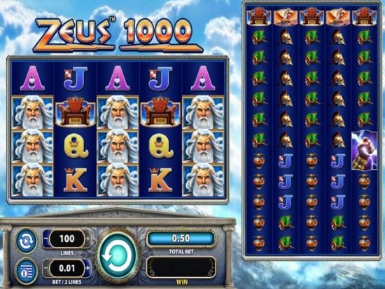 Zeus 1000 Slot Game Image