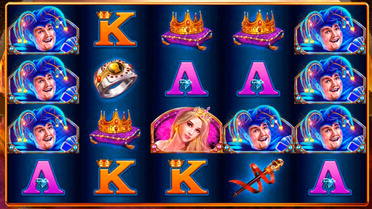 Title screen for Black Knight 2 Slots Game