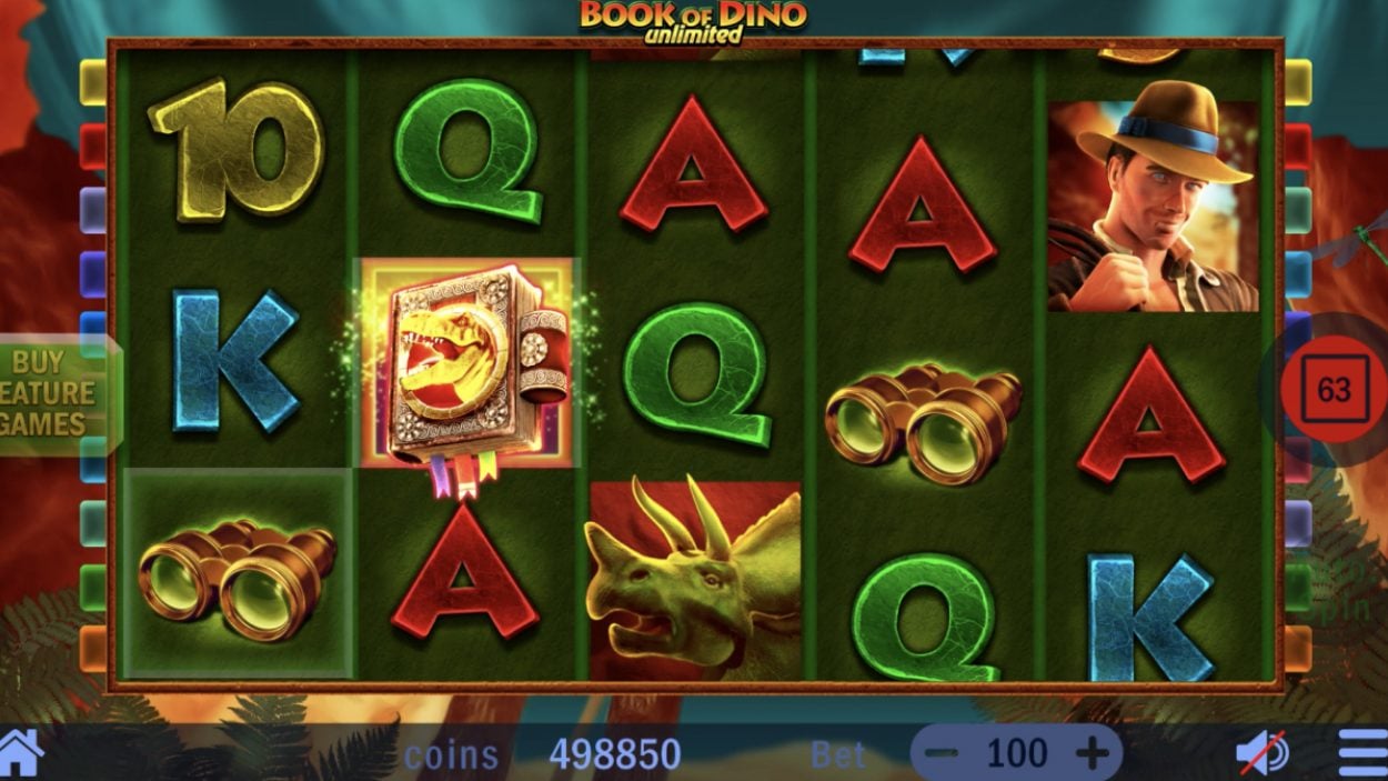 Book of Dino Unlimited  slot game demo