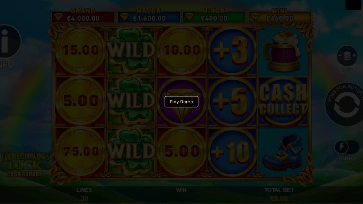 Leprechaun's Luck: Cash Collect slot demo image