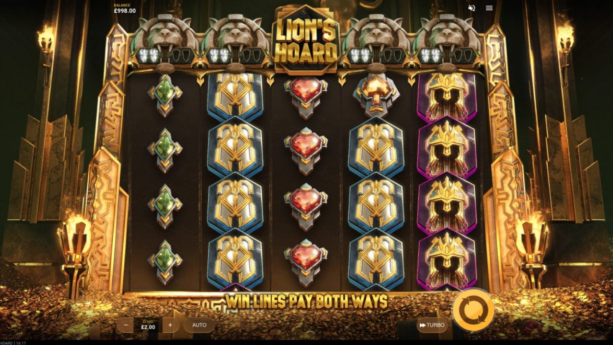 Lion’s Hoard slot game free demo
